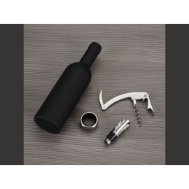 Kit Vinho Garrafa 3 peças - Personalizado - BSB11871