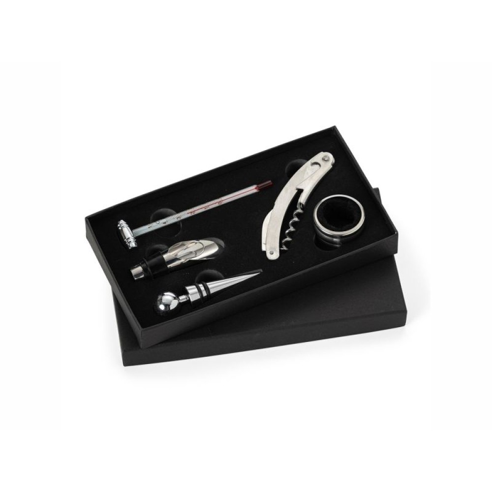 Kit Vinho 5 Peças com Estojo - Personalizado - BSB14630