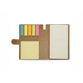 Bloco de Anotações Ecológico com Autoadesivos - Personalizado - BSB11911S