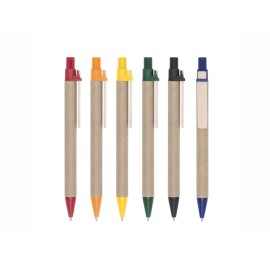 Caneta Ecológica Papelão Personalizada - BSB00001