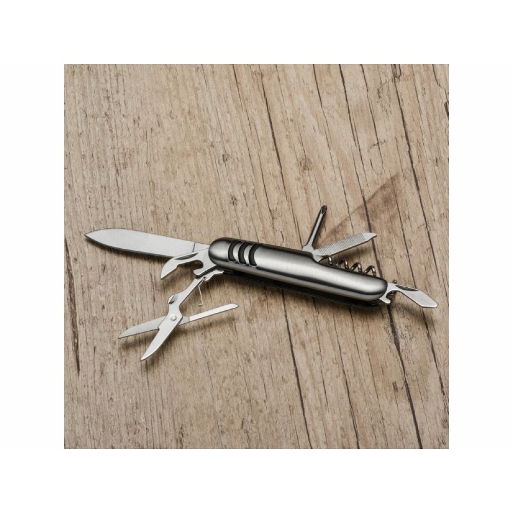 Canivete Metal 7 funções Personalizado - BSB01263