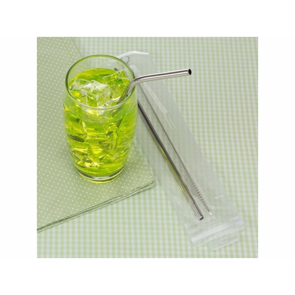 Kit Canudos e Escova de Limpeza Personalizado - BSB14201P