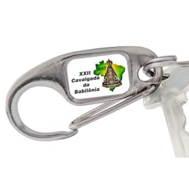 Chaveiro Mosquetão - Personalizado - BSB004