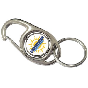 Chaveiro Mosquetão Giratório - Personalizado - BSB..