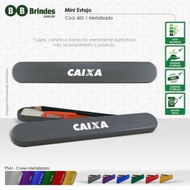 Mini Estojo Escolar Personalizada - BSB685