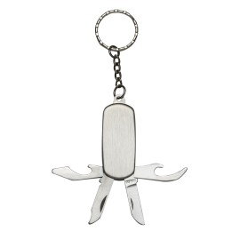 Chaveiro Metal Canivete 4 Funções Personalizado - BSB10210
