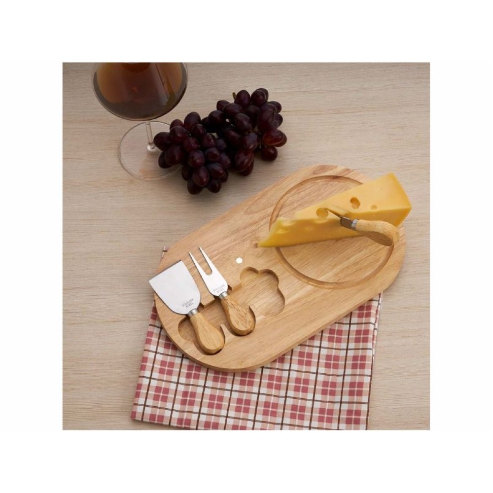 Kit Queijo 4 Peças Personalizado - BSB03222