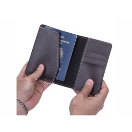 Porta Passaporte Bidins em Couro Sintético Personalizado - BSB13123